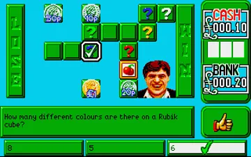 Emlyn Hughes Arcade Quiz screen shot game playing